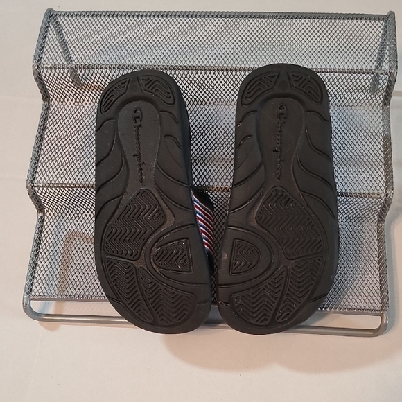 Champion Black and Red Slide Sandals Toddler Kids Size 9 EUC - Picture 2 of 8